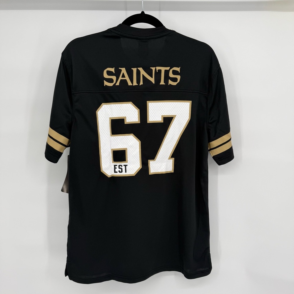 NFL New Orleans Saints Team Apparel Short Sleeve Jersey Shirt Small Football Fan - Picture 8 of 16